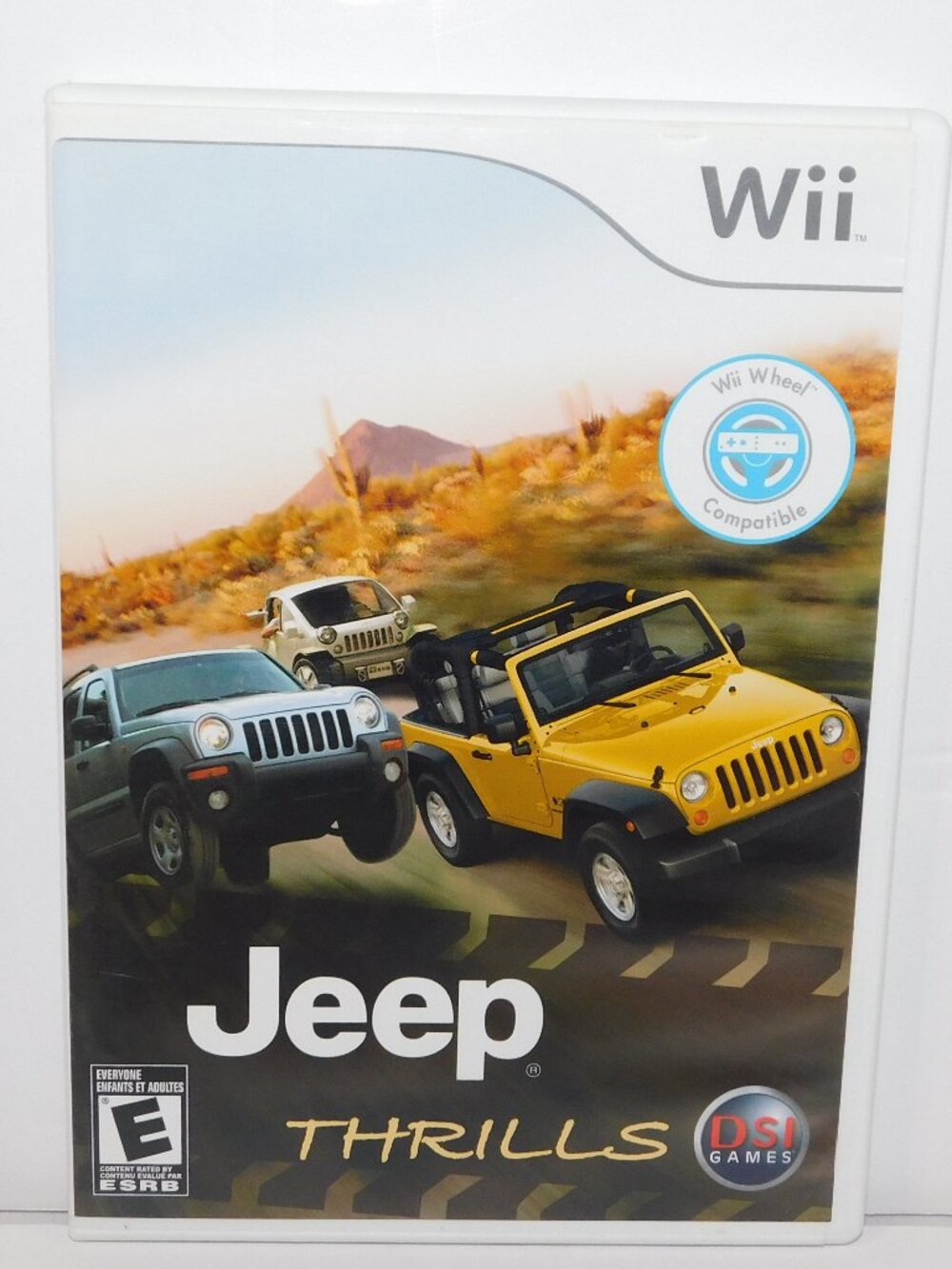Nintendo Wii Jeep Thrills Video Game